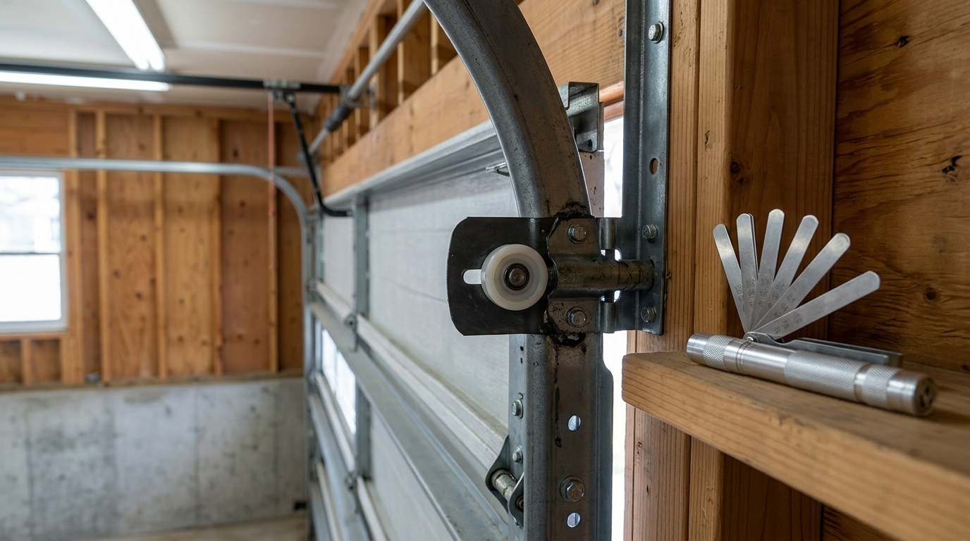 Noisy Garage Door Repair Guide for Redwood City service photo