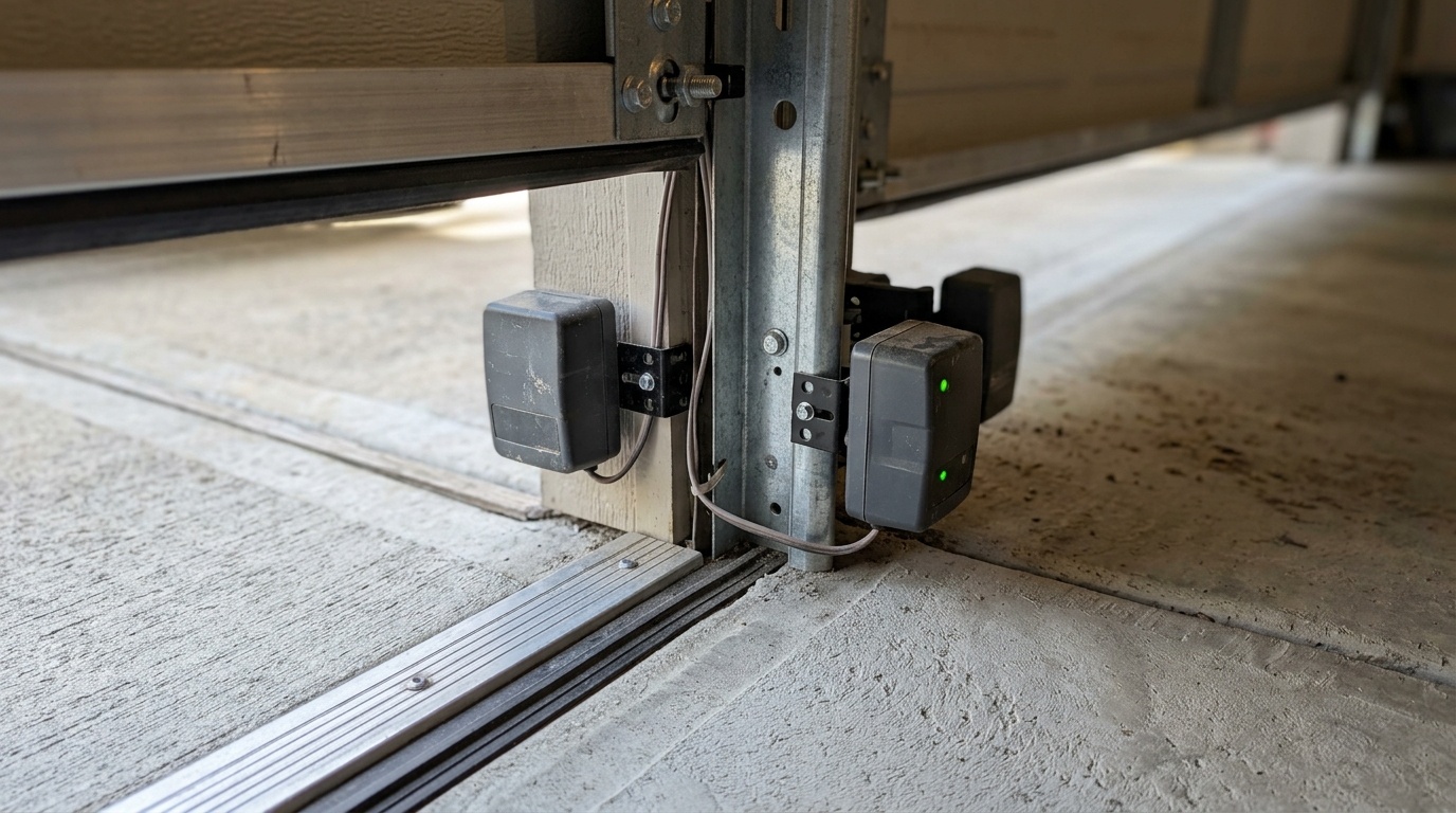 Garage Door Safety Sensor Alignment in Redwood City service photo