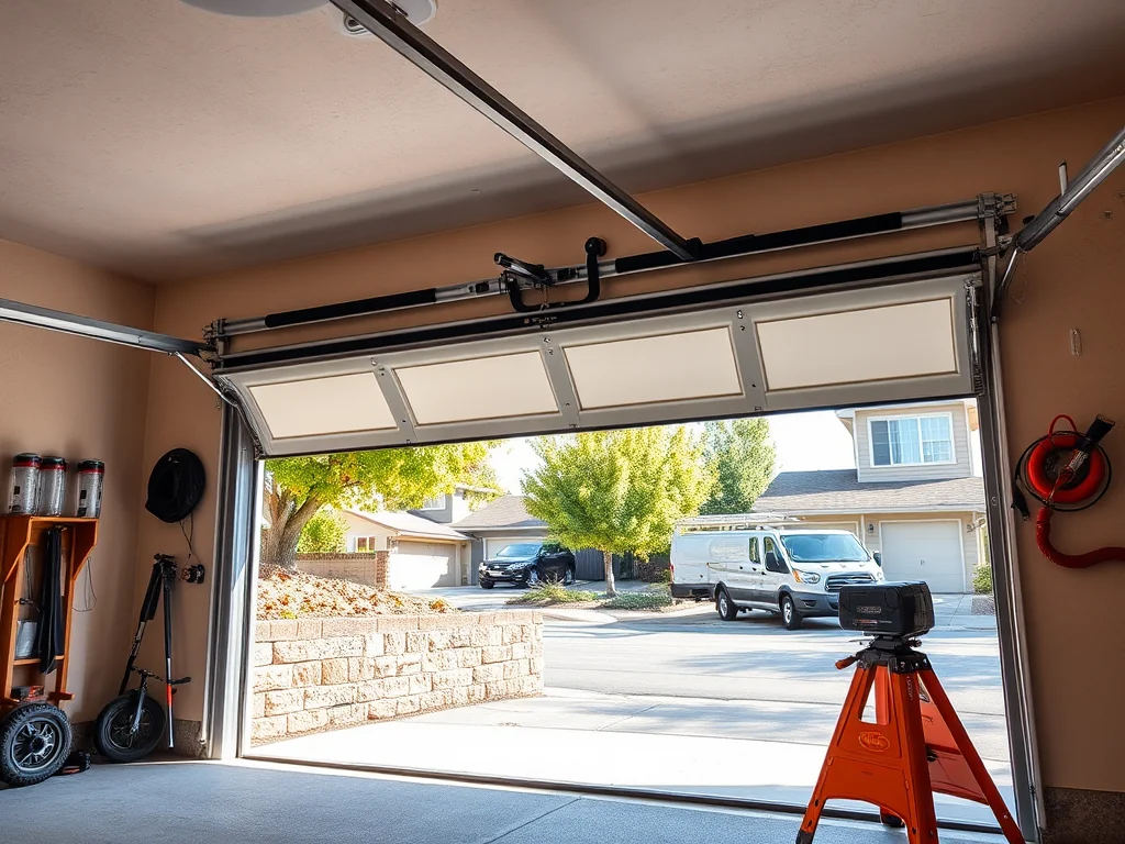 Garage Door Repair editorial image for Redwood City garage door service